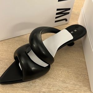 JW PEI Women's Sara Mule Heeled Sandals